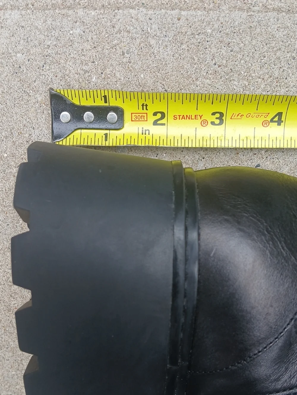 Michael Kors Blake Leather Combat Boots, platform lug-sole boots Sz 9 M